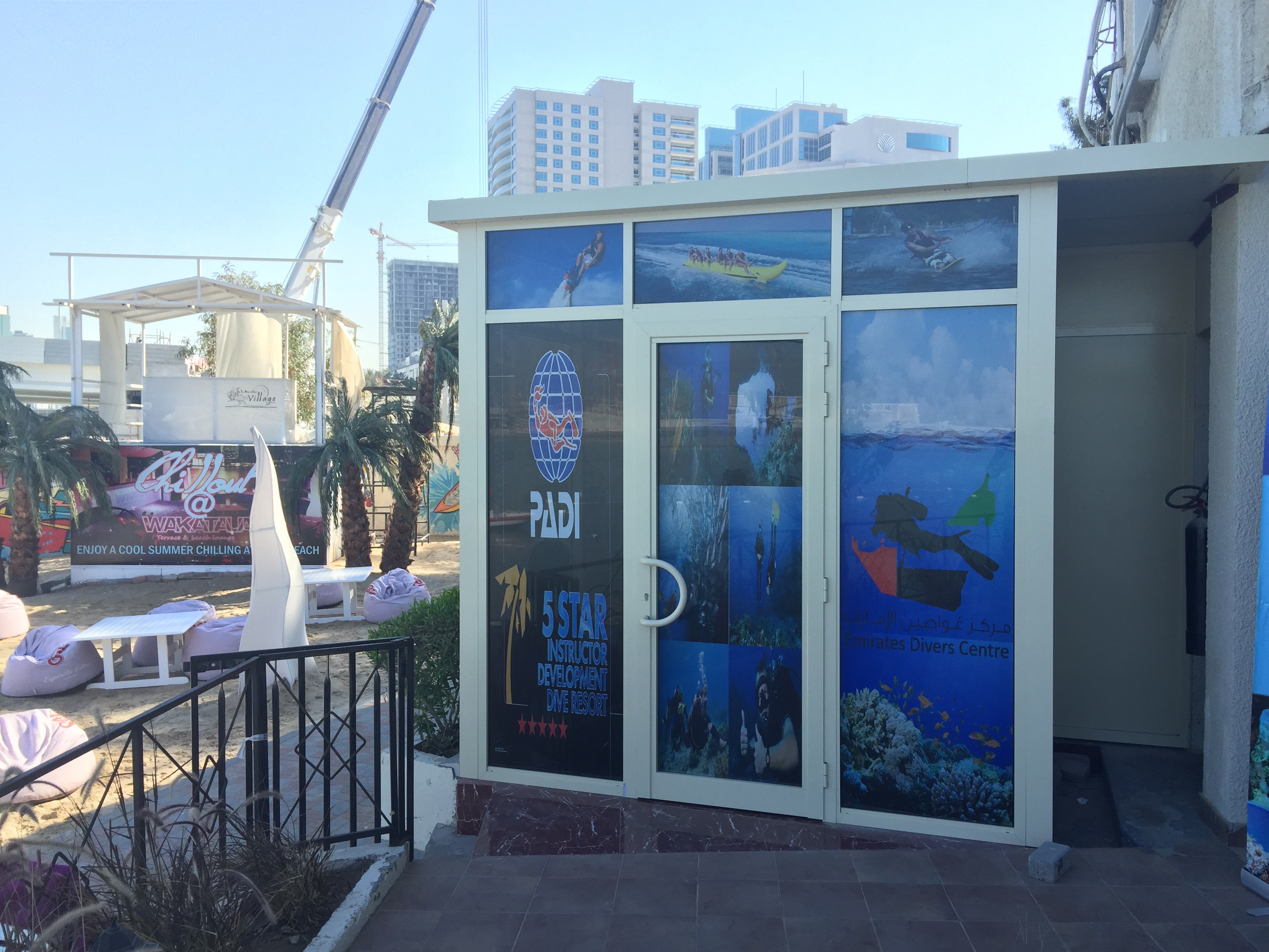 Completed specialist architectural glass installation